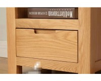 Natural Solid Oak 5 level Bookcase (NEW ARRIVAL)